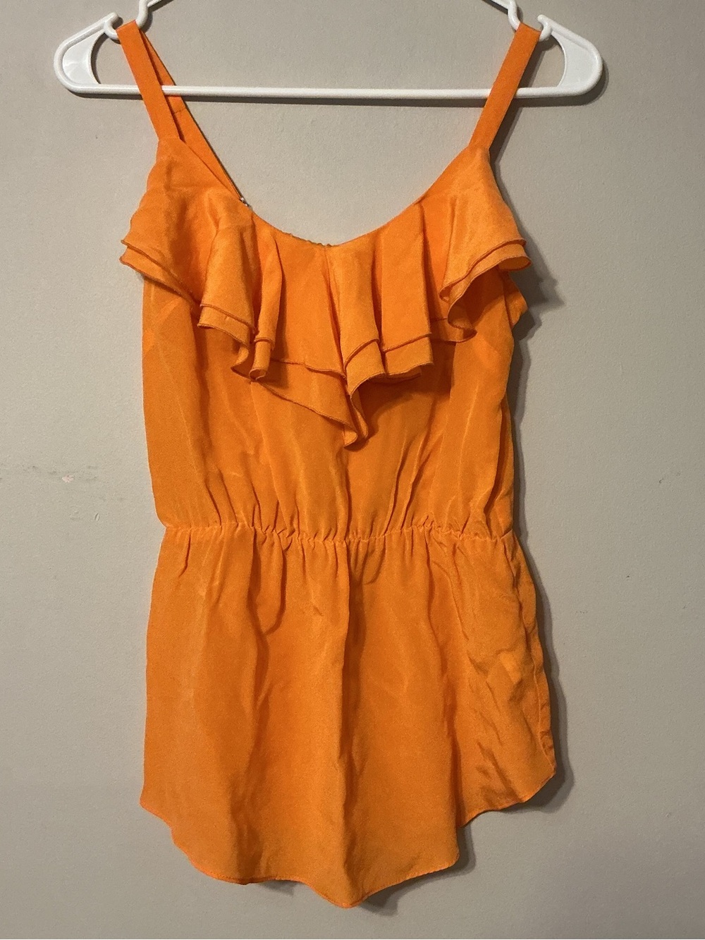 Amanda Uprichard Orange Top-See Descript.